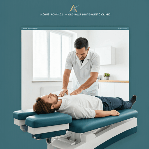 Chiropractor treating patient